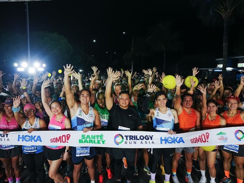 Moral, Burgos shine in Manila leg of Sante Barley Trilogy Run Asia