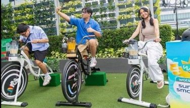 Pedal-powered smoothie shaker, Philippines' 1st oral sunscreen stun at Watsons' summer launch