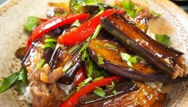 Recipe: Braised eggplants for a change