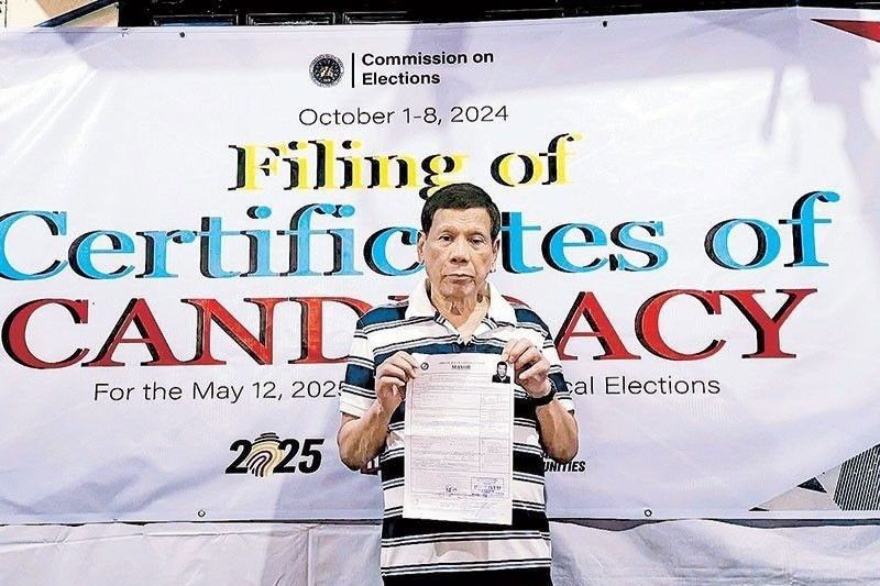 Dutertes headed for landslide victories in Davao