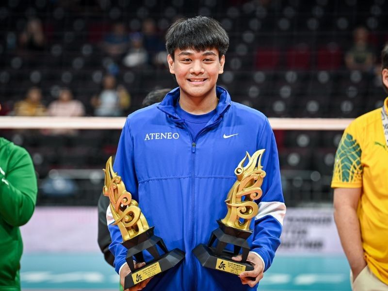 Ateneo's Batas rules with UAAP Season 87 volleyball MVP plum