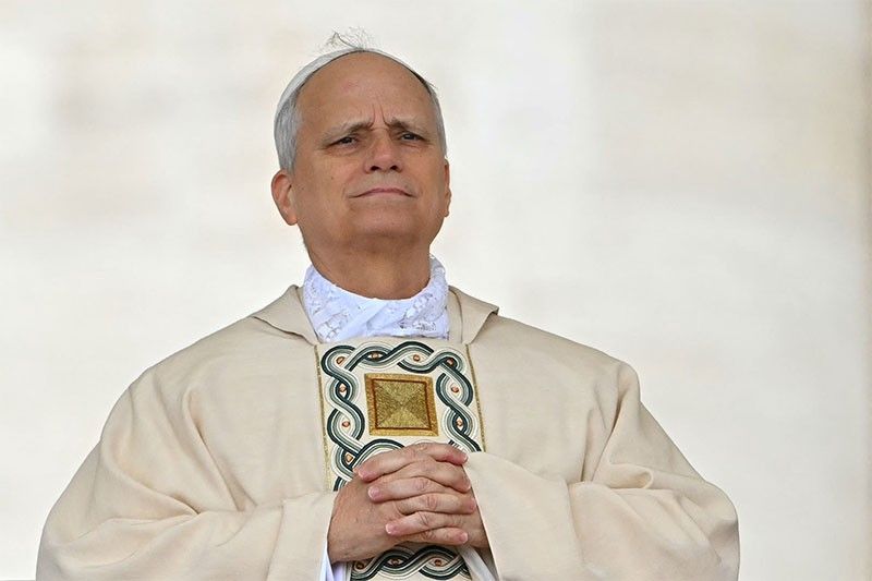 Pope Leo XIV nihimo sa iyang inauguration mass sa St. Peter Square
